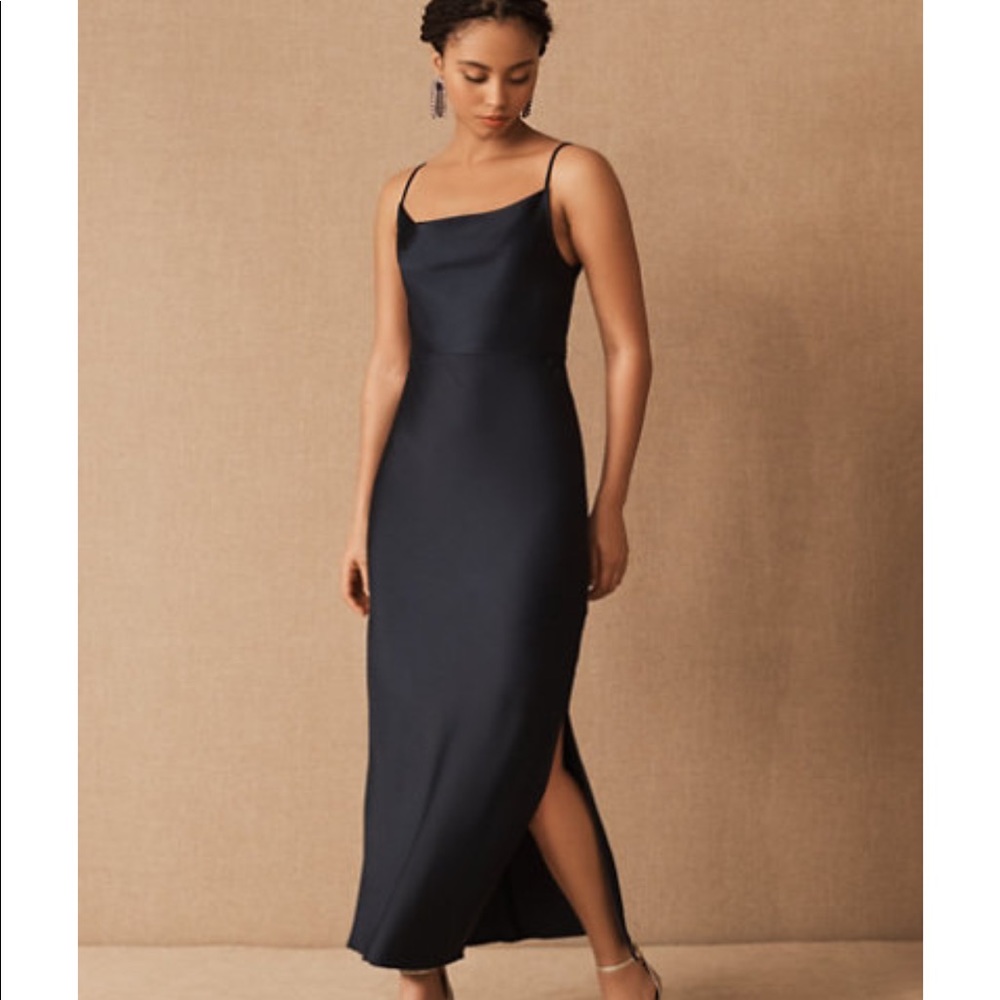 BHLDN Cali Satin Dress